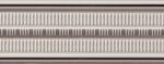Tubadzin Abisso grey listwa dekorcsík 7,2x74,8