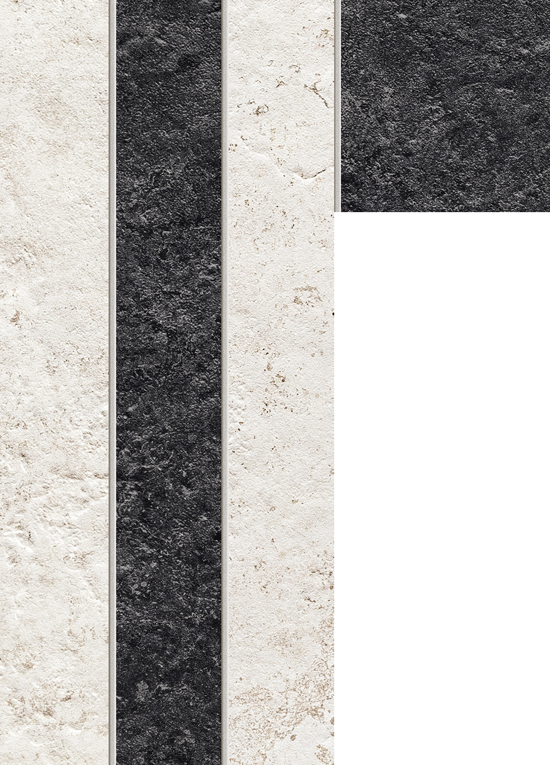 ms-vanilla-mat-str-449x198-1.jpg Tubadzin Vanilla White Str.19,8x44,8 dekorelem - Image 1