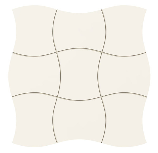 18409njpg_-1000x1000x90.jpg Tubadzin Royal Place white mozaika dekorcsempe 29,3x29,3 - Image 1