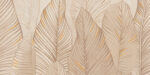 Tubadzin Mild Clay Leaves C 59,8x119,8 dekor burkolólap
